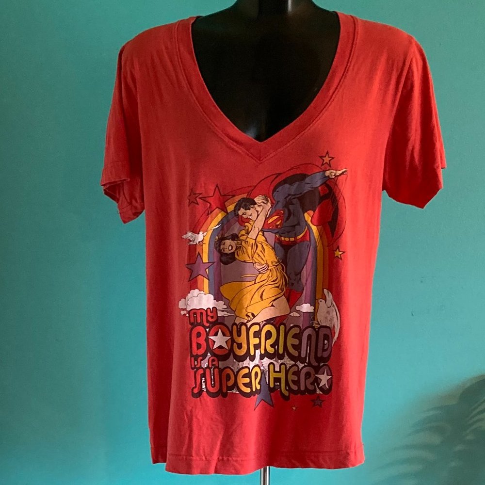 Superhero Boyfriend T-shirt